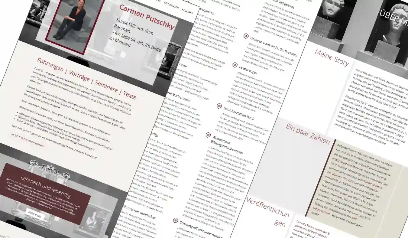 Strategische Websites und Texte 8 Website-Texte lesbar gestalten – 9 typische Fehler bei Lesbarkeit und Typografie