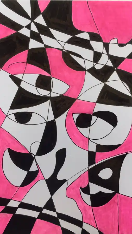 gesicht pink