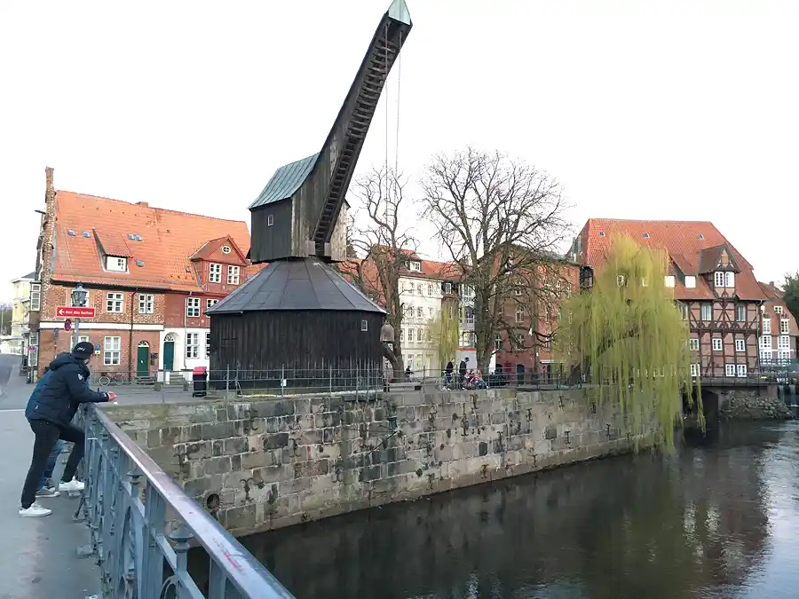 Alter Kran in Lüneburg