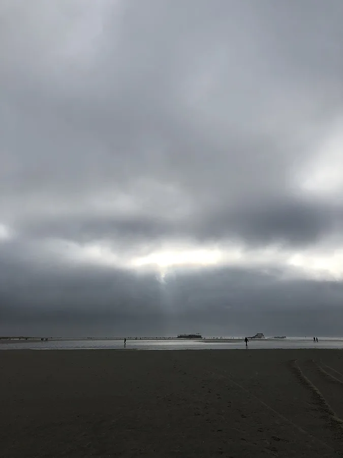 nordseehimmel im winter