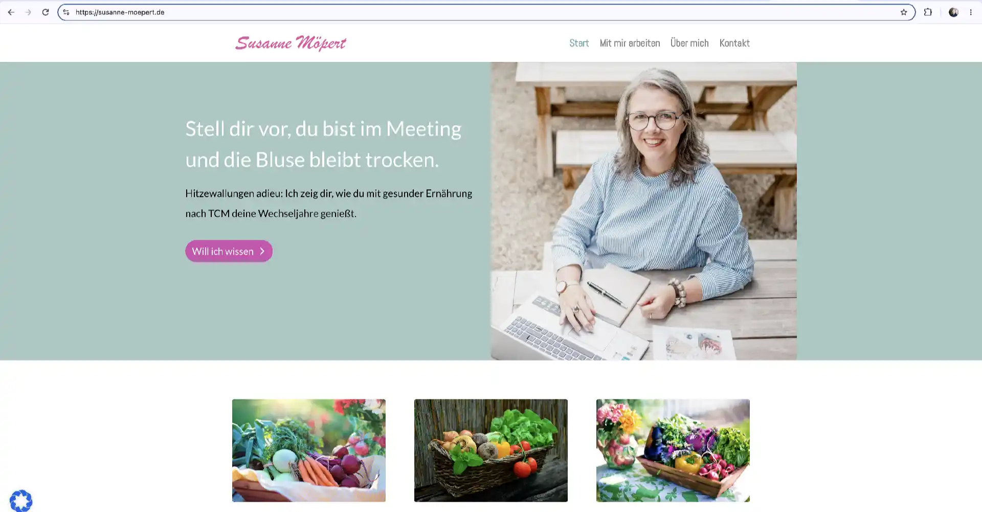 website konzept susanne moepert beispiel